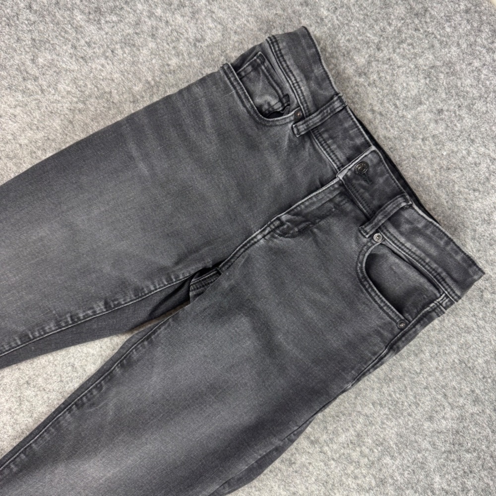 American Eagle Kickboot Jeans Womens 0 Regular Black Next Level Stretch Denim